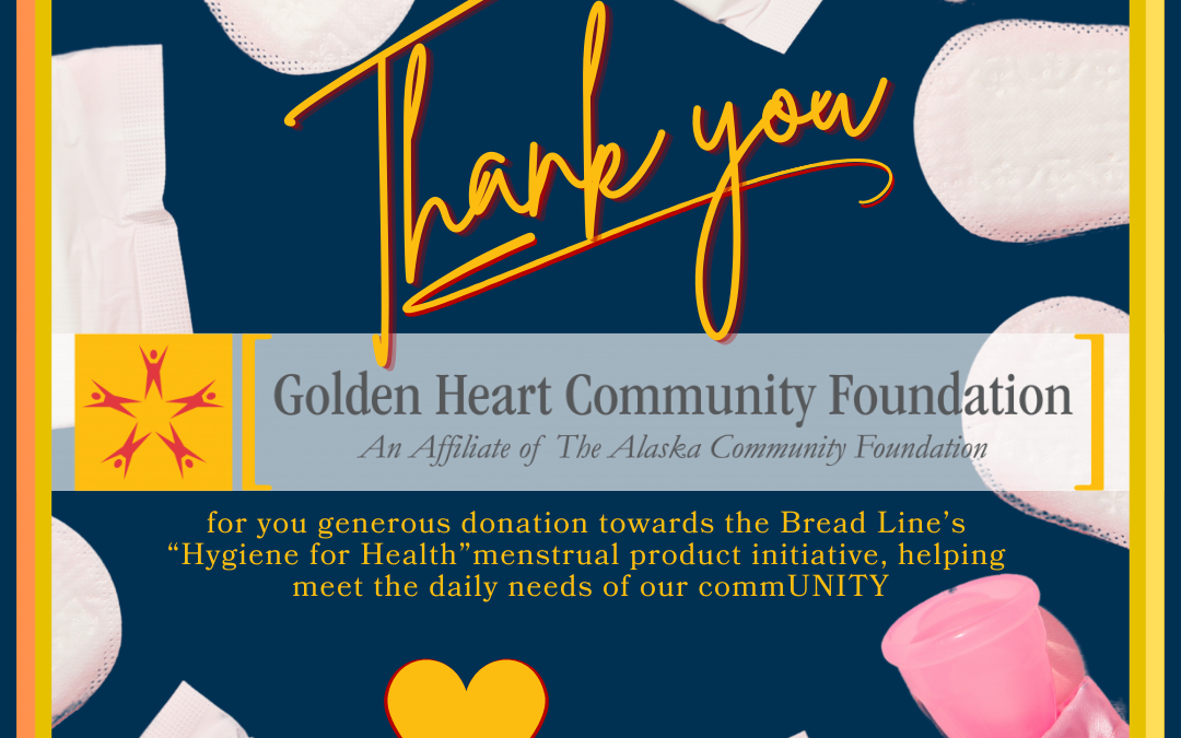 Thank you Golden Heart Community Foundation!